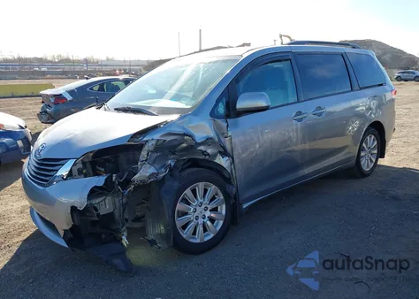 2012 Toyota Sienna Le 7 Passenger from USA, damaged, VIN 5TDJK3DC0CS041993